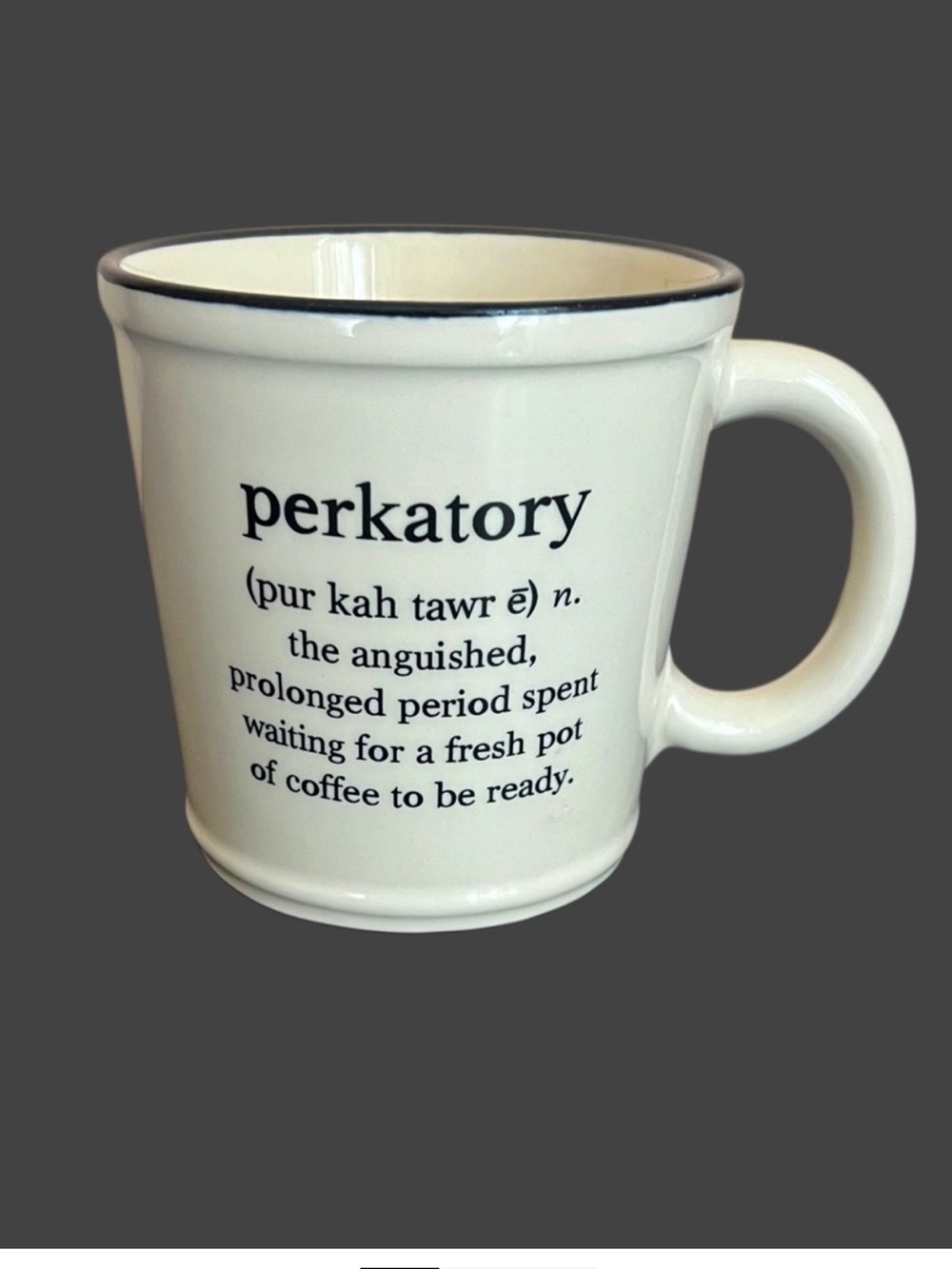 Coffee Lovers “perkatory” 14oz Gift Mug